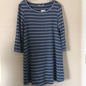 bb dakota daytime 3/4 sleeve shirt dress size xs